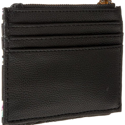 Betsey Johnson Spider Bifold Wallet, Black, Black, One Size