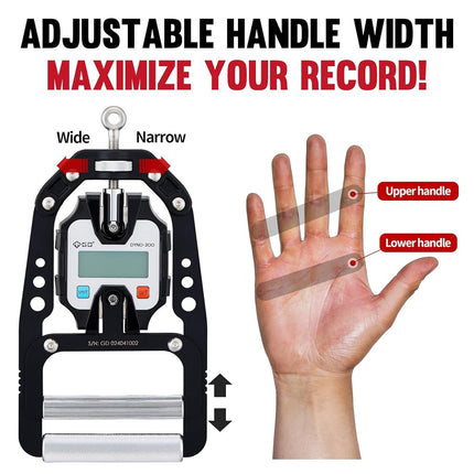 GD DYNO-200 Grip strength tester Digital Hand Dynamometer 200 Kg