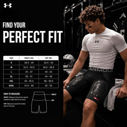 Under Armour Unisex's Gameday Pro Football Pant, Black, M