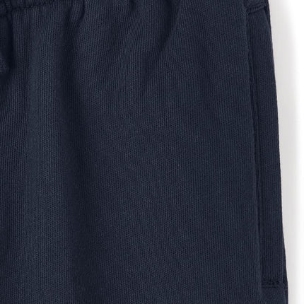 Gymboree Boys and Toddler Fleece Jogger Sweatpants, Navy Slate, 12
