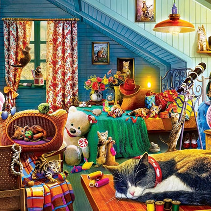 Baby Fanatics 550 Piece Jigsaw MasterPieces for Adults, Families or Children - Naptime Sunset - 45cm x 61cm