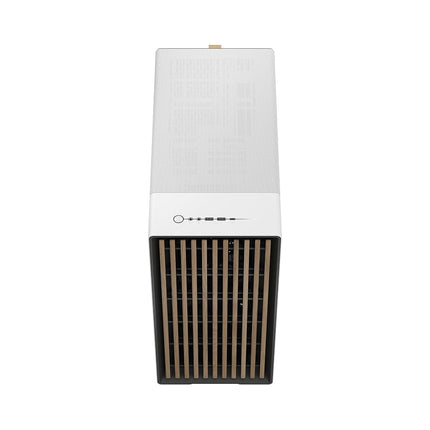 Fractal Design North XL Chalk White Mesh- three 140mm Aspect PWM fans included- Type C USB- EATX airflow full tower PC gaming case