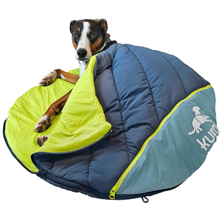 Kurgo Pup Sack Dog Sleeping Bag Bed - 76cm – Ink Blue