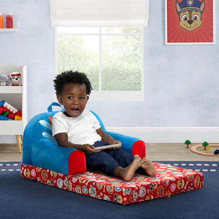 Delta Children - PAW Patrol Cozee Buddy Flip-Out Kids Chair - Greenguard Gold Certified, Blue