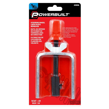 Powerbuilt Steering Wheel Lock Plate Remover - 648466, Red