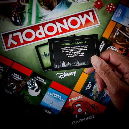 Monopoly Hasbro Gaming : Star Wars of The Jedi Board Game for 2-6 Players, Inspired by of The Jedi Movie, Game for Families and Kids Ages 8+ (Amazon Exclusive)