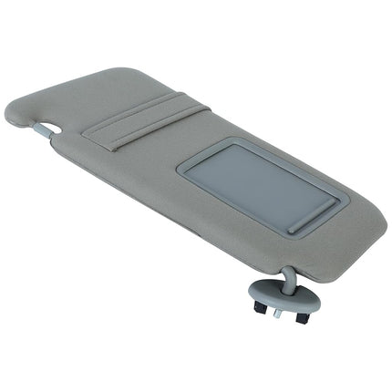 ALMULOO Driver Side Sun Visor Compatible with 2007 2008 2009 2010 2011 Toyota Camry with Or Without sunroof Without Light Gray Replacement for 74320-06800-B0 04002-30706-B0