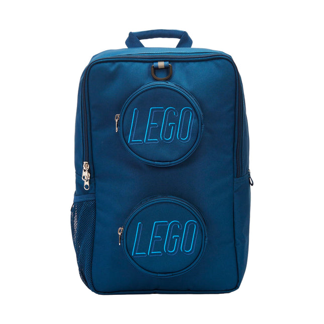 LEGO Lego Brick Backpack-purple Carry-On Luggage, Navy, One Size, Brick Backpack