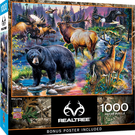 MasterPieces 1000 Piece Wildlife Jigsaw Puzzle for