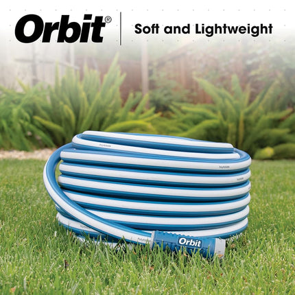 Orbit 22005 Polyfusion Garden Hose 50 FT x 5/8", Blue, 50'