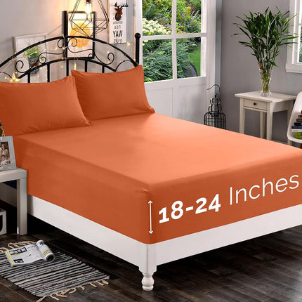 Elegant Comfort 1500 Premium Quality Fitted Sheet 