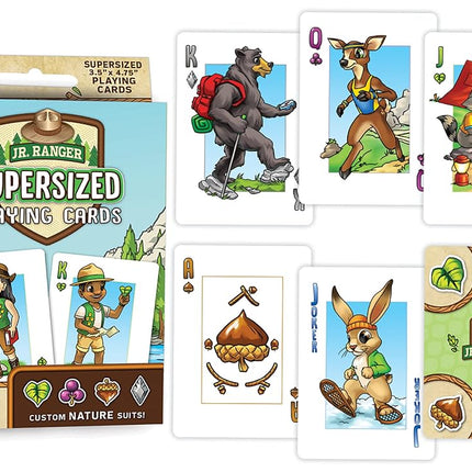 Baby Fanatics 42068: Jr Ranger - Supersized Playing Cards