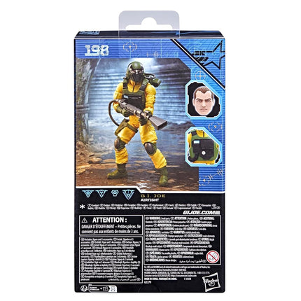 G.I. Joe Classified Series #198, Airtight, Collectible 6 Inch Action Figure Set with 5 Accessories