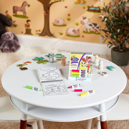Cahier d'activités réutilisable Crayola Color and Erase, Cadeaux de coloriage pour enfants