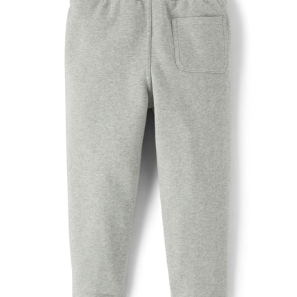 Gymboree Boys' and Toddler Fleece Jogger Sweatpants, Gray, 10