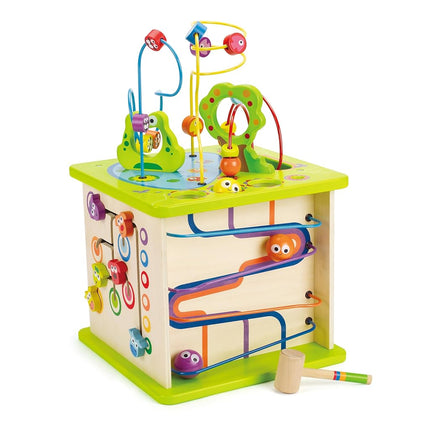 Hape Country Critters Play Cube| Wooden Learning P