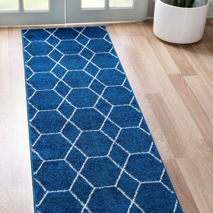 Unique Loom Trellis Frieze Collection Lattice Moro