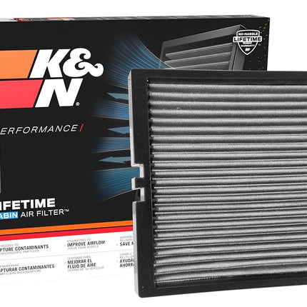 Filtro de aire de cabina K&N compatible con Cadillac, Chevrolet, GMC (VF2044)