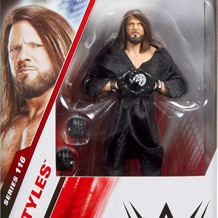 Mattel WWE Elite 6" AJ Styles Action Figure & Accessories