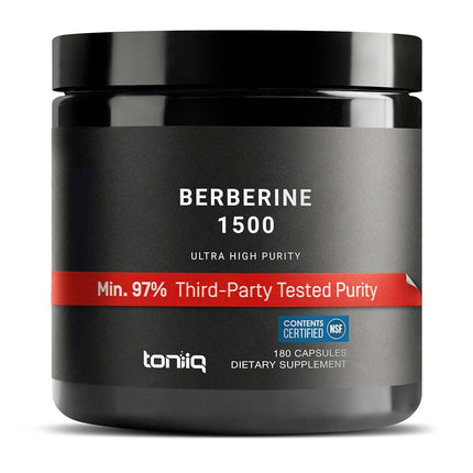Toniiq NSF Certified Ultra High Strength Berberine