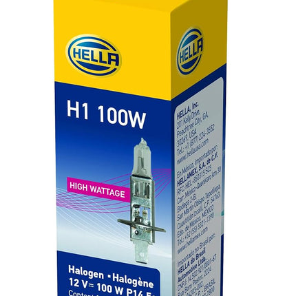 HELLA H1 100W High Wattage Bulb, 12V
