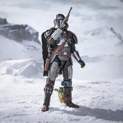 Star Wars The Black Series The Mandalorian & Grogu, Star Wars: The Mandalorian & Grogu Deluxe Collectible 6 Inch Action Figure Gift