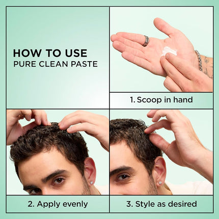 Garnier Fructis Style Pure Clean Finishing Paste, All Hair Types, 2 oz. (Packaging May Vary)