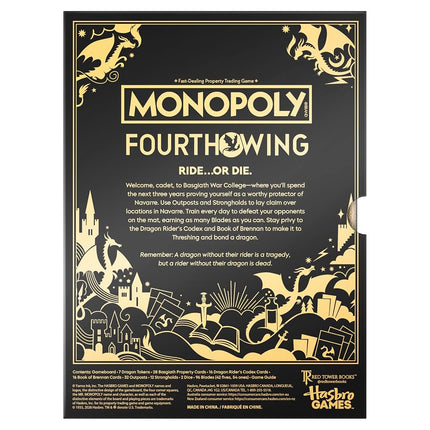 Hasbro Gaming Monopoly Fourth Wing - English