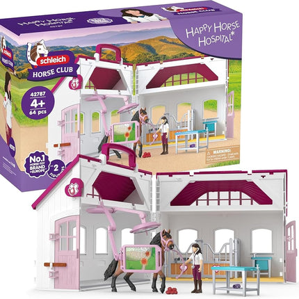 Schleich Horse Club - 64Pc Happy Horse Hospital Pl