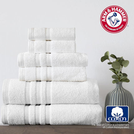 Juego de toallas de baño Arm & Hammer Performance, 6 piezas, color caqui