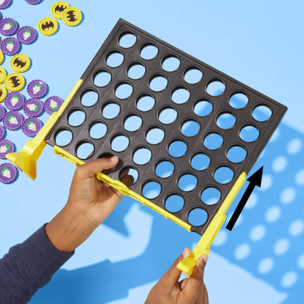Jeu Puissance 4 Batman | Jeu de société sur le thème de Batman | À partir de 6 ans | Pour 2 joueurs | Jeux de stratégie pour enfants et familles (Exclusivité Amazon)