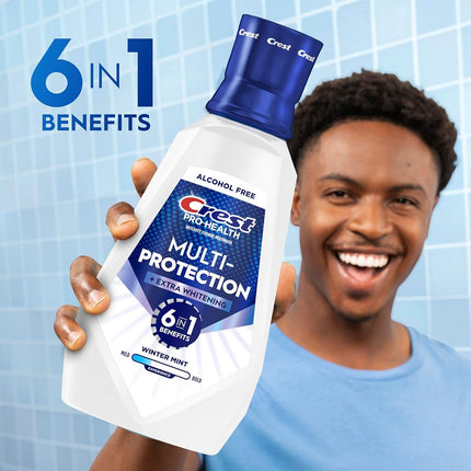 Crest Pro-Health Advanced Mouthwash with Extra Whitening Energizing Mint 31.9 Fluid Ounce