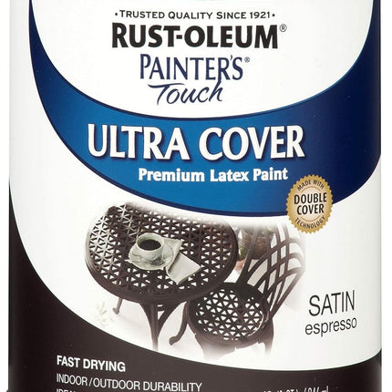 Rust-Oleum 242018 Painters Touch Quart Latex, Sati