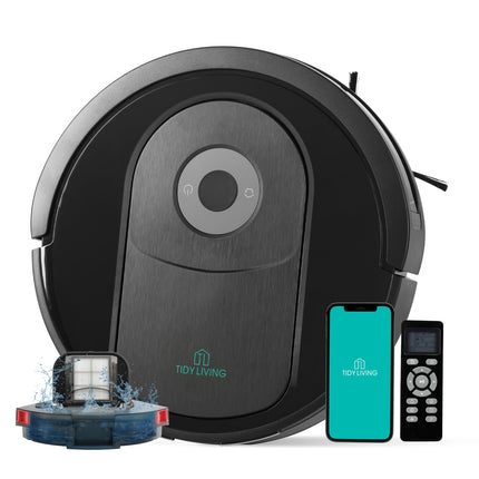 Robot Vacuum and Mop Combo, 4000pa Automatic Vacuu