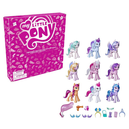 Hasbro My Little Pony - Royal Gala Collection Toy - 9 Pony Figures and 13 Accessories - Doll and Toys for Kids - Girls and Boys - F2031 - Ages 5+