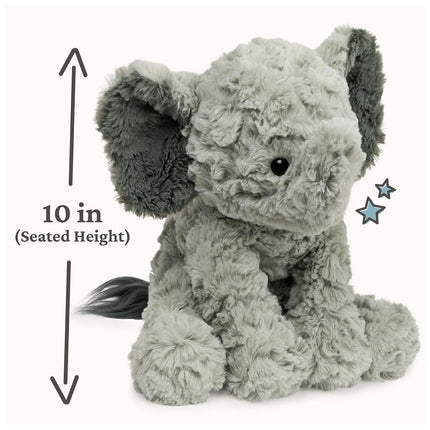GUND Cozys Collection Elephant Plush Stuffed Animal for Ages 1 and Up, Gray, 10"