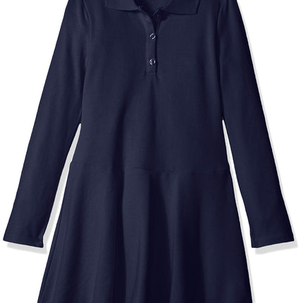 The Children's Place Big Girls' Long Sleeve Polo D