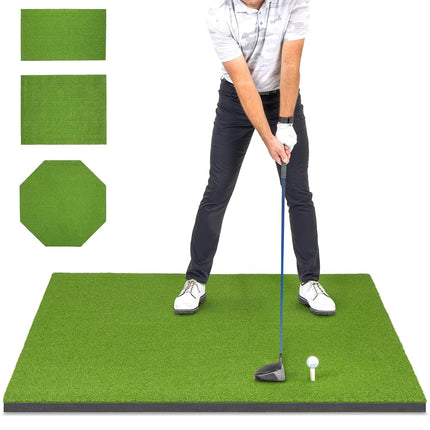 GoSports Golf Hitting Mat - PRO 5 x 5 ft - 15 mm A