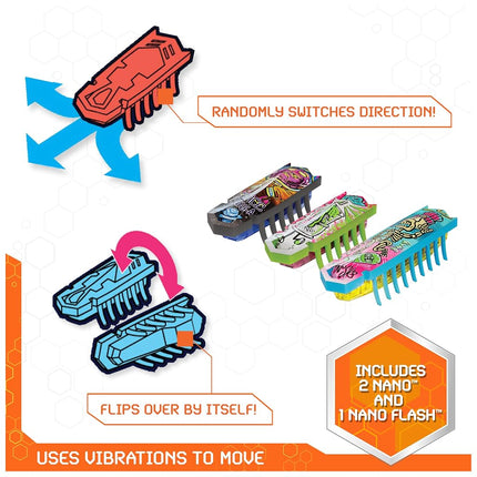 HEXBUG Nano Land Sensory Playset with 3 Nano Bugs