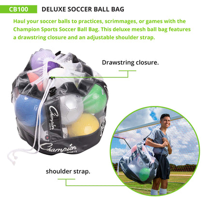 Bolsa de balón de fútbol Champion Sports
