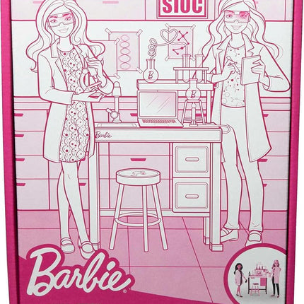 Barbie Careers Playset, Science Lab with 2 Scientist Fashion Dolls, Bench & 10+ Accessories (Amazon Exclusive), HJY95