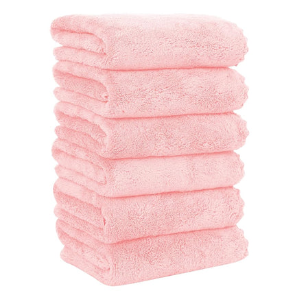 MOONQUEEN 6 Pack Premium Hand Towels - Quick Dryin