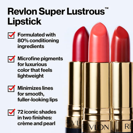 REVLON Super Lustrous Lipstick Pearl - Cherry Blossom 028