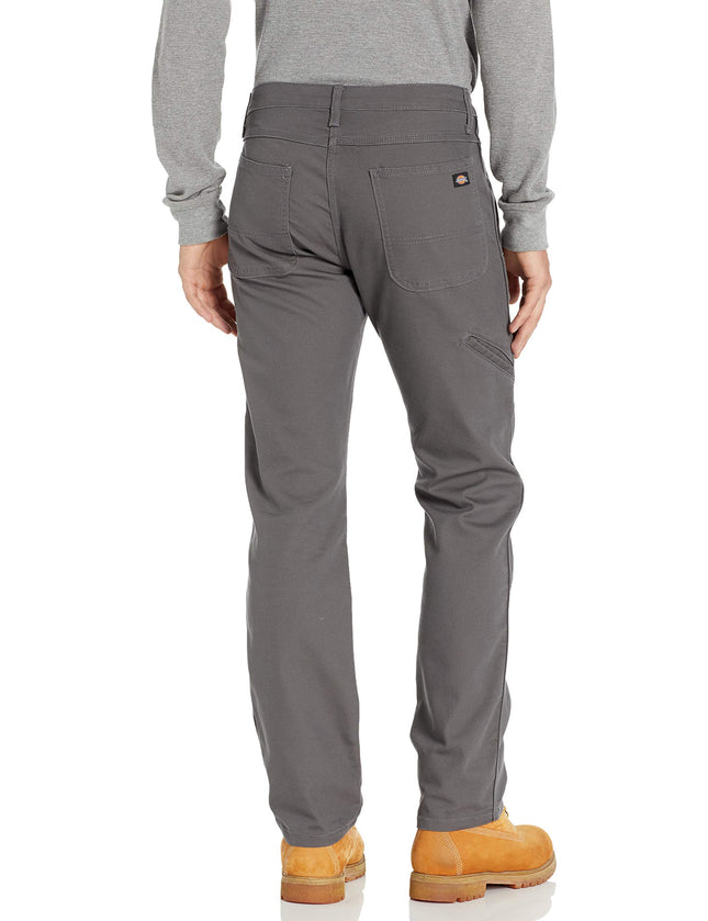 Dickies Men's Tough Max Duck Double Knee Pant, Stonewash Slate, 38W x 34L