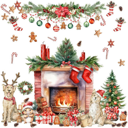 Christmas Wall Decals Merry Christmas Wall Sticker