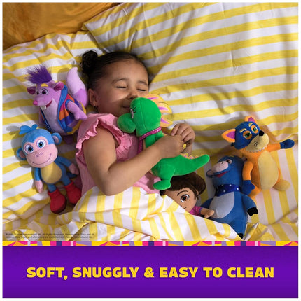 Official Dora Boots Plush Toy, 8-Inch Stuffed Animal for Ages 3+