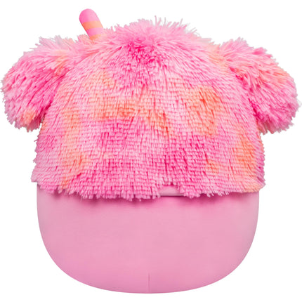Squishmallows Original 12" Caparinne The Pink Bigfoot Boba Drink - Official Jazwares Valentine's Day Plush (Medium)