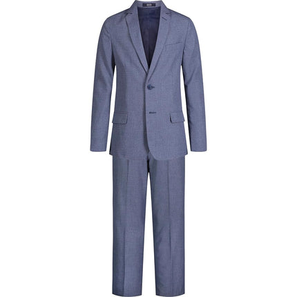 Nautica Boys' 2-Piece Formal Business Suit Pants Set, Baltic Dusk, 14