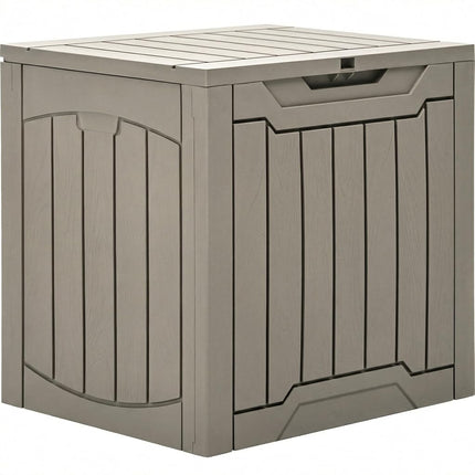 YITAHOME 31 Gallon Outdoor Storage Box, Resin Deck