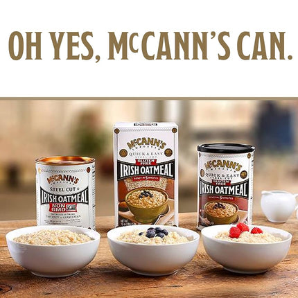 McCann's Irish Oatmeal Original Microwaveable Cup, 1.4 Ounce (Pack of 12)